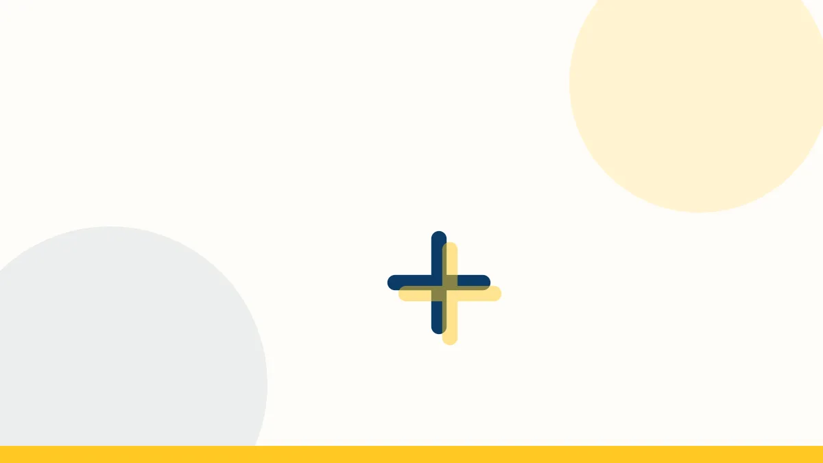 Abstract editorial illustration in Inspire's brand colors suggesting a checklist taking shape